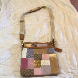 Coach cross body bag